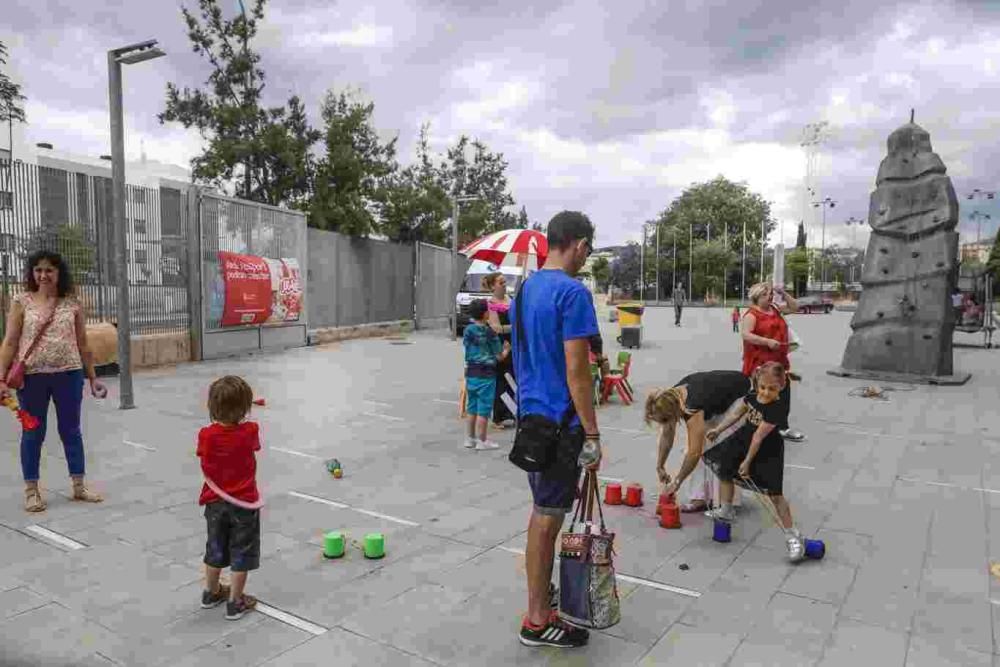 Jornada solidaria 'Entre todos y tu' en el Palma Arena