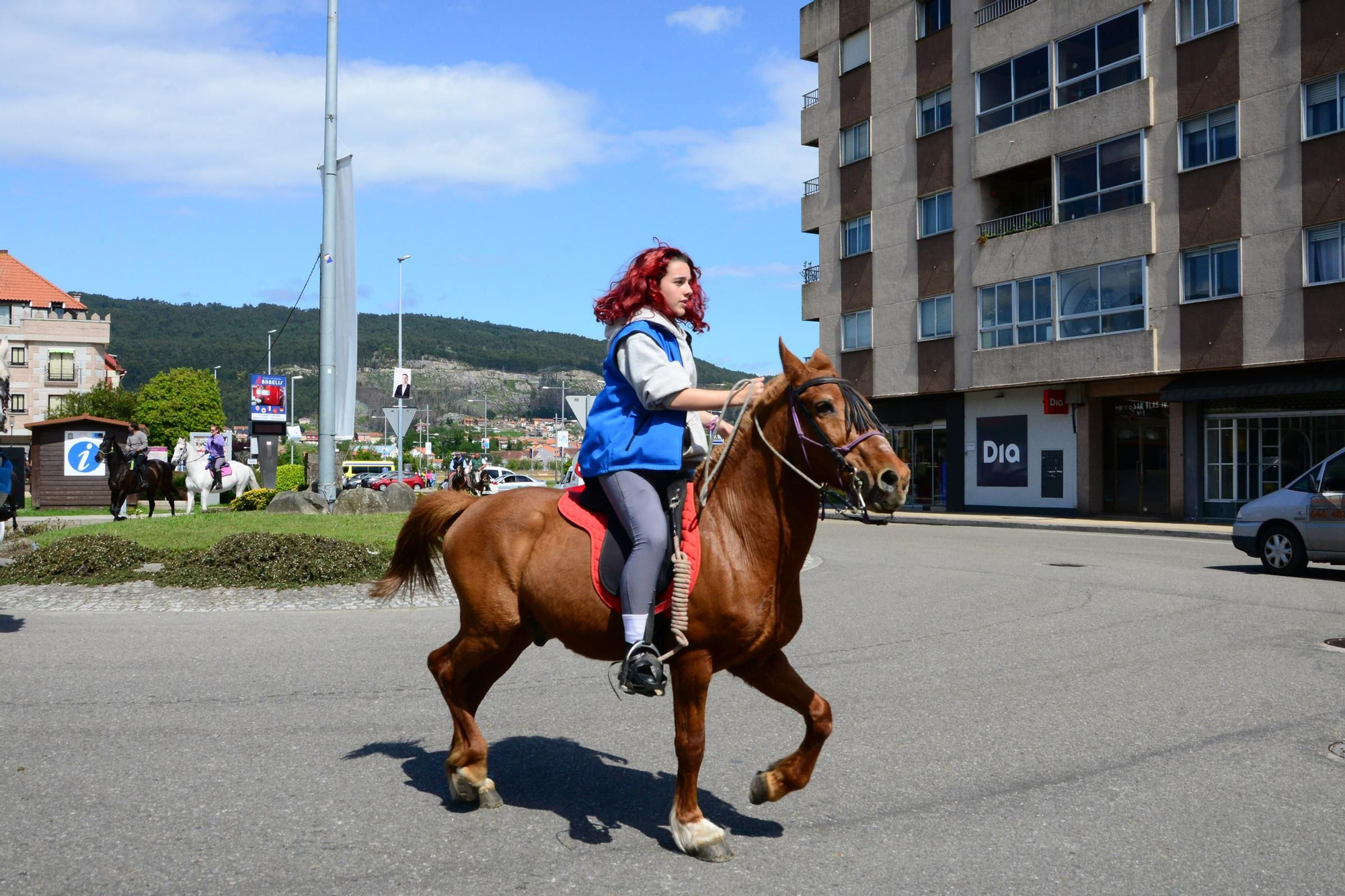 Más de 200 jinetes en la Xuntaza Cabalar de Moaña
