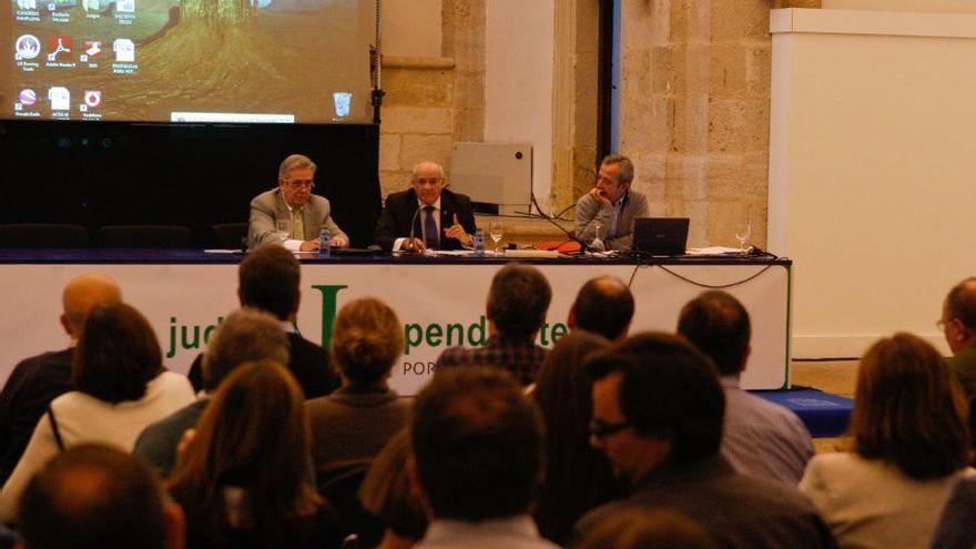 Jueces y magistrados durante la reunión en Zamora