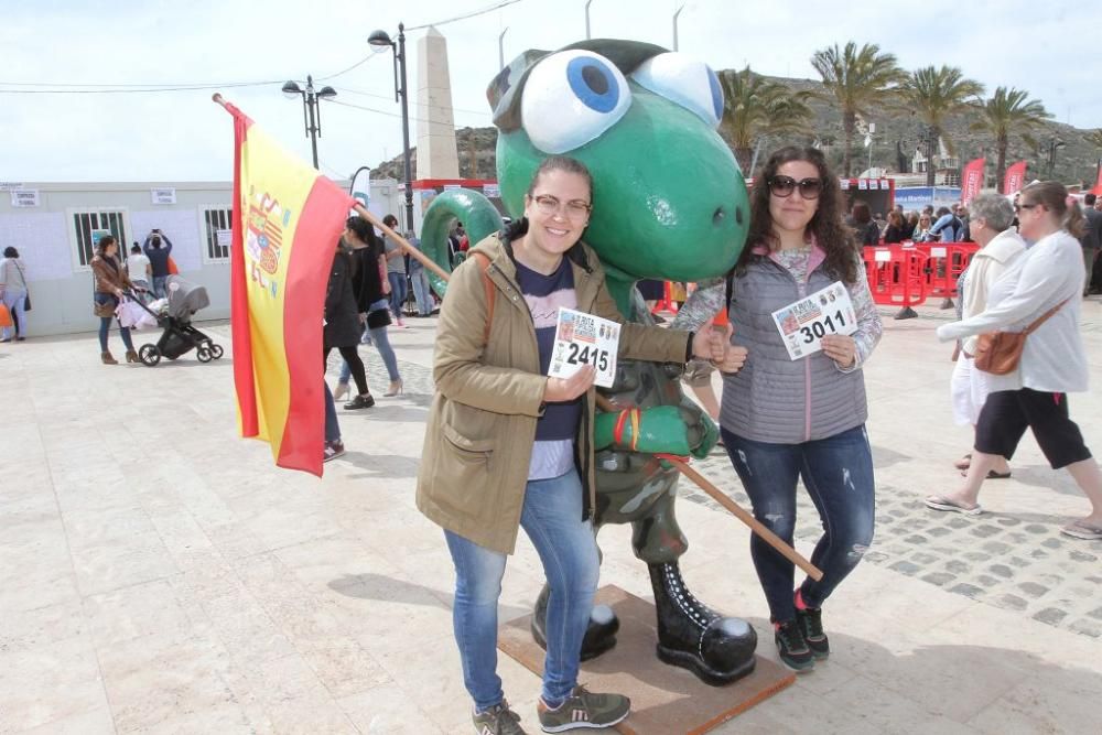 Entrega de dorsales para la Ruta de las Fortalezas de Cartagena