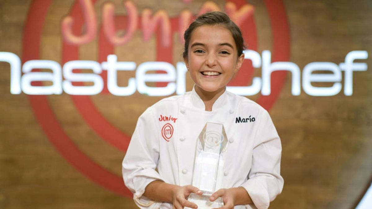 María gana 'Masterchef junior'