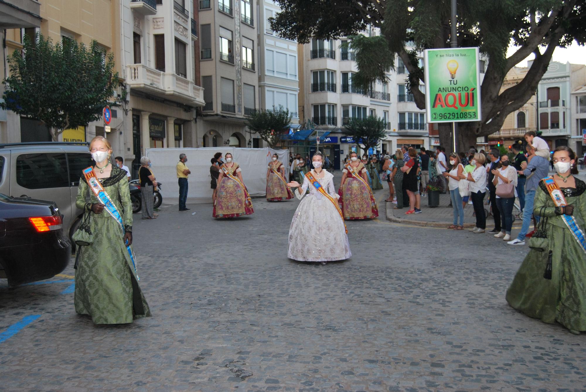 Acto de inauguración de las fiestas josefinas que se celebran del 8 al 12 de octubre en Burriana