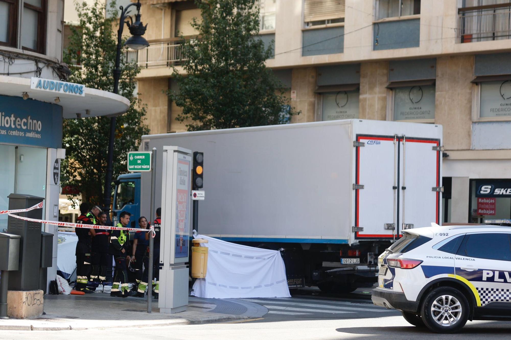 Atropello mortal en el centro de València