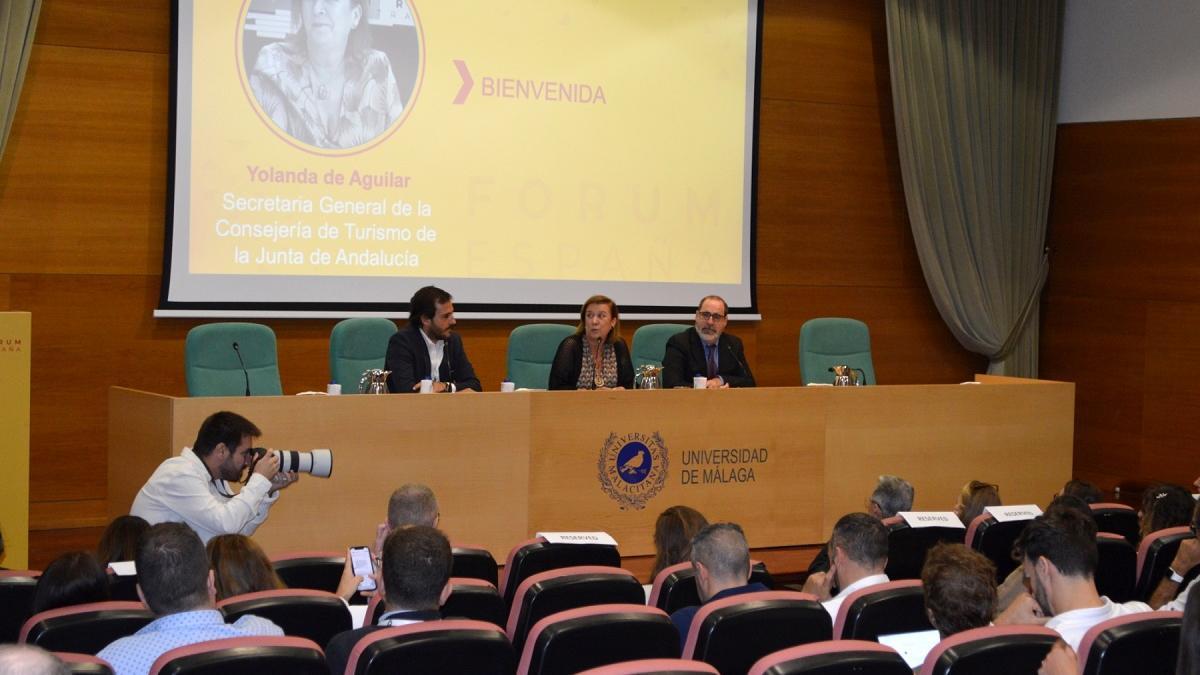 La intervención de Yolanda de Aguilar en el Vitur Forum España.