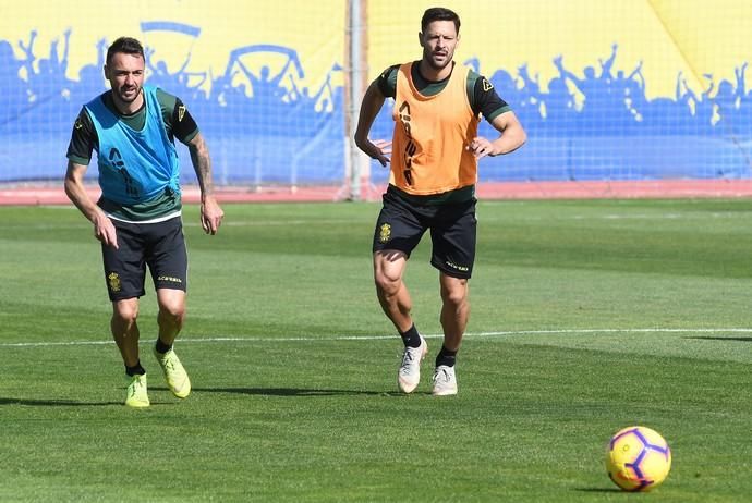 01/02/2019 TELDE. Entrenamiento UD Las Palmas en El Hornillo.  Fotografa: YAIZA SOCORRO.