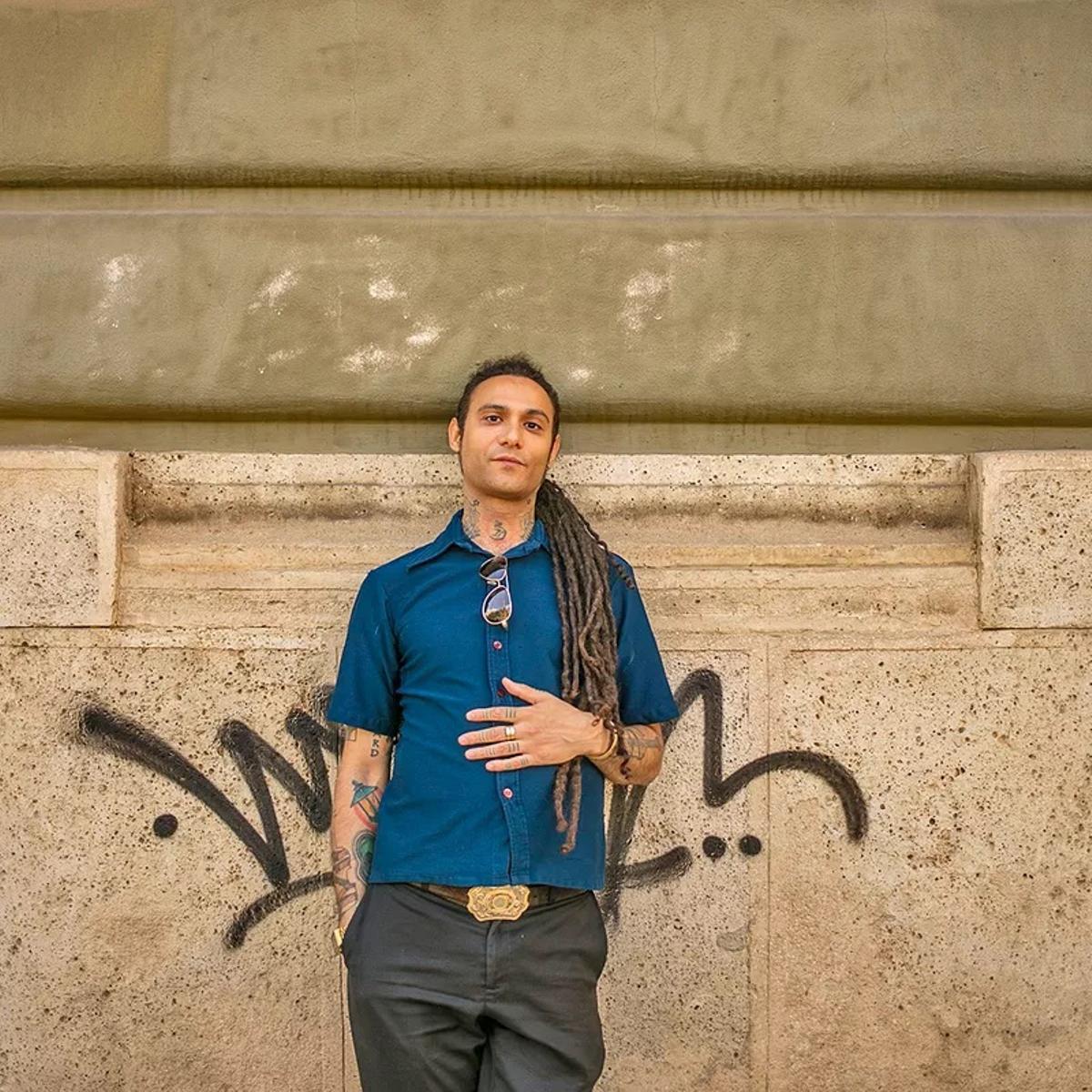 Djinn Maury, durante su estancia en Zagreb, en el verano de 2019.