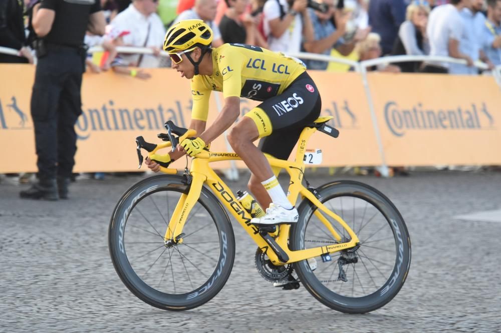 Egan Bernal, campeón del Tour de Francia