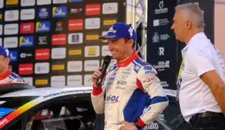 Yoann Bonato canta 'Soy capitán' tras ganar el Rally Islas Canarias 2024
