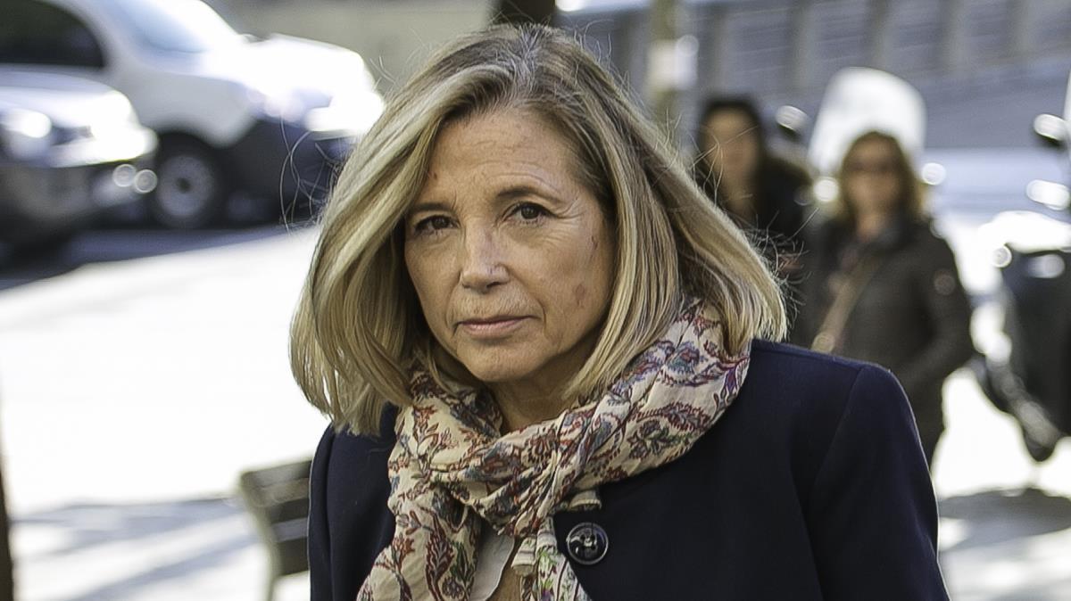 Barcelona  19 02 2020  Declaracion de Joana Ortega como imputada en la Ciutat de la Justicia  FOTOGRAFIA   DE  JOAN CORTADELLAS