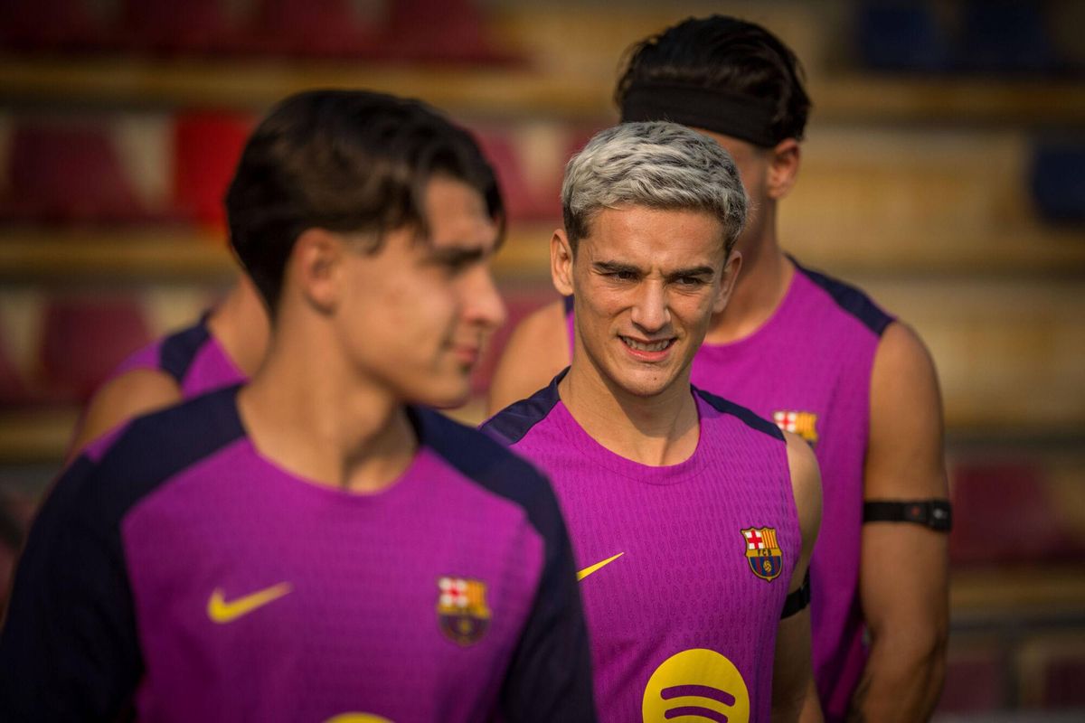 Gavi quiere estar pronto de nuevo con sus compañeros del Barça