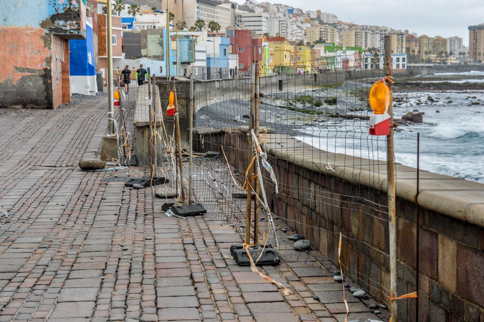 El barrio de San Cristóbal tras el temporal