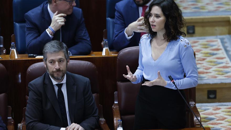 Ayuso felicita el 8M a la izquierda que este año &quot;no han dicho ni una palabra&quot;
