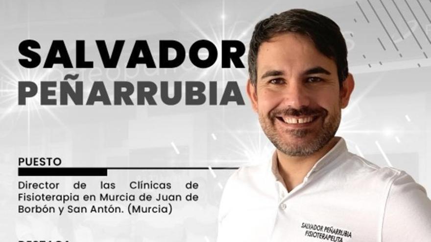 Salvador Peñarrubia, elegido mejor fisioterapeuta de España