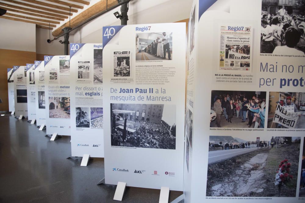 Sant Joan de Vilatorrada acull l'exposició dels 40