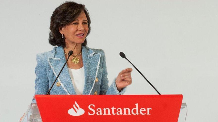 El Santander registra pérdidas contables en el primer semestre