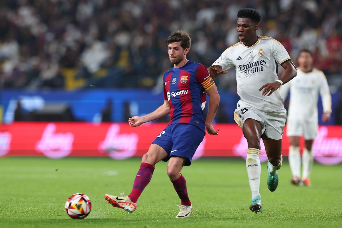 Supercopa de España. Final. Real Madrid - FC Barcelona, las mejores imágenes