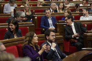 ERC perd una de cada cinc votacions al Parlament des que governa en solitari