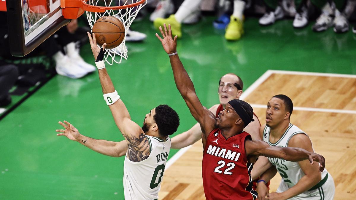 NBA Eastern Conference Finals - Miami Heat at Boston Celtics