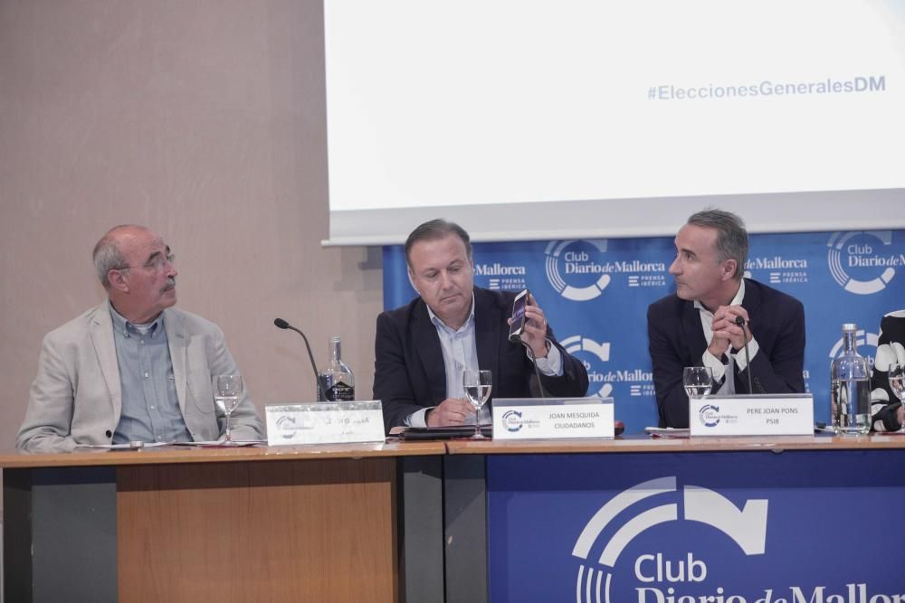 Debate en el Club DM con los candidatos al Congreso de los Diputados