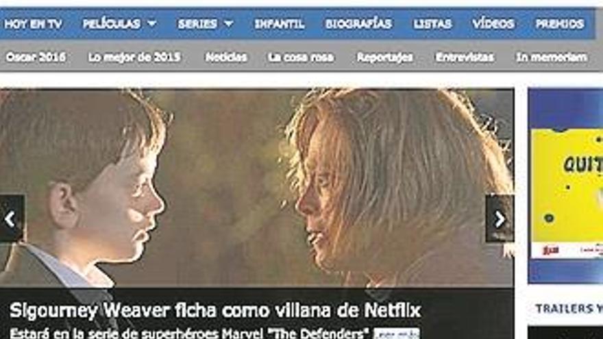 Un portal de cine con lo último en estrenos y noticias