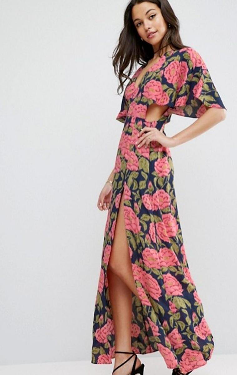 Vestido floral de Asos