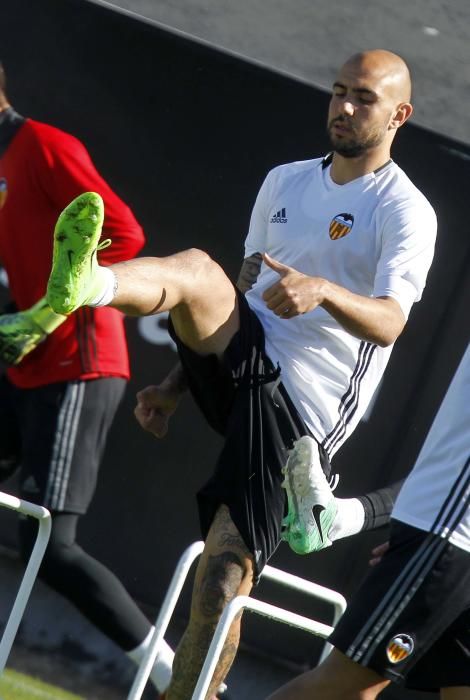 El Valencia se prepara para recibir a la Real Soci