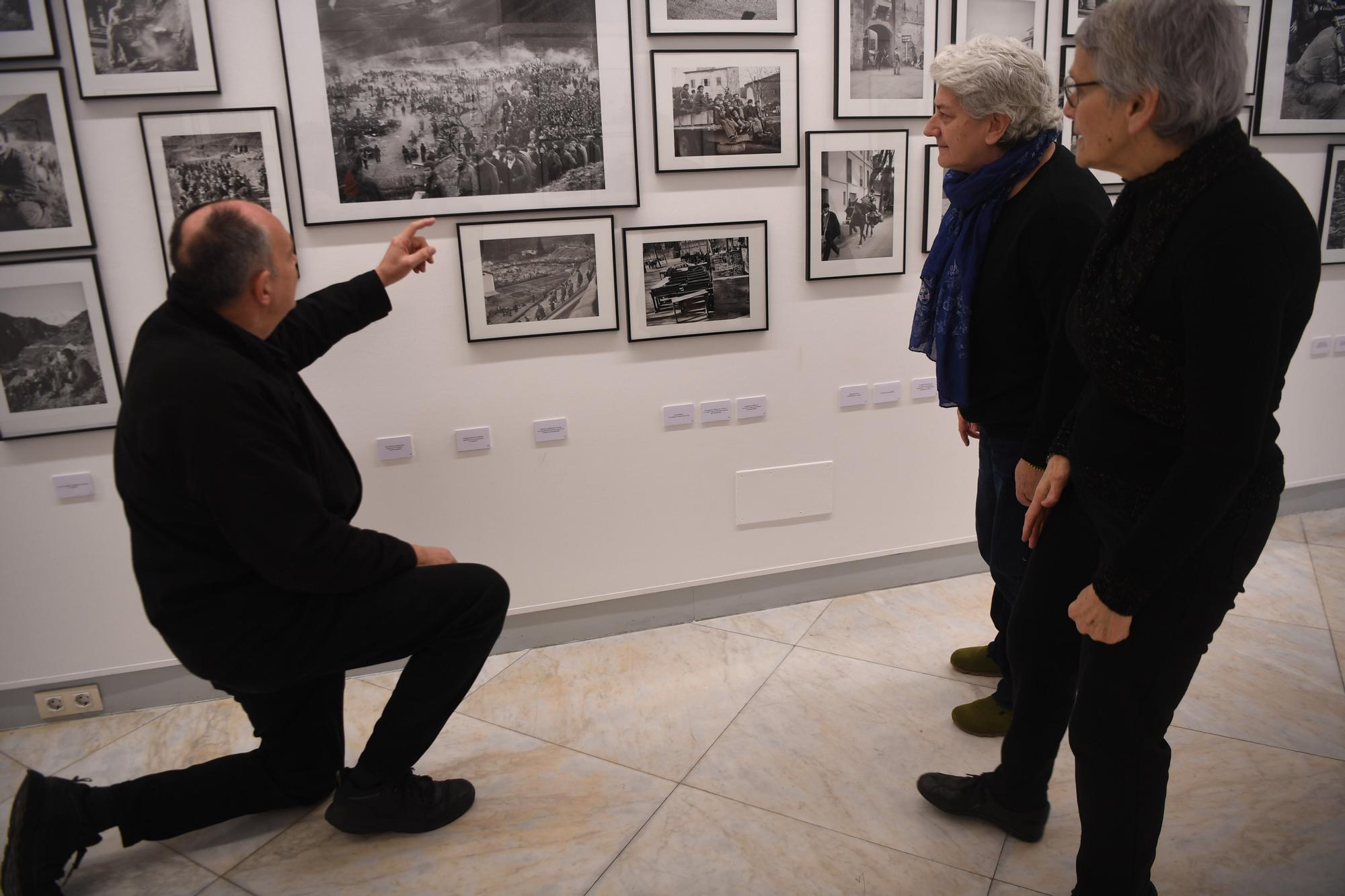 La exposiciión Camiños do Exilio 1939, en la Casa Museo Casares Quiroga