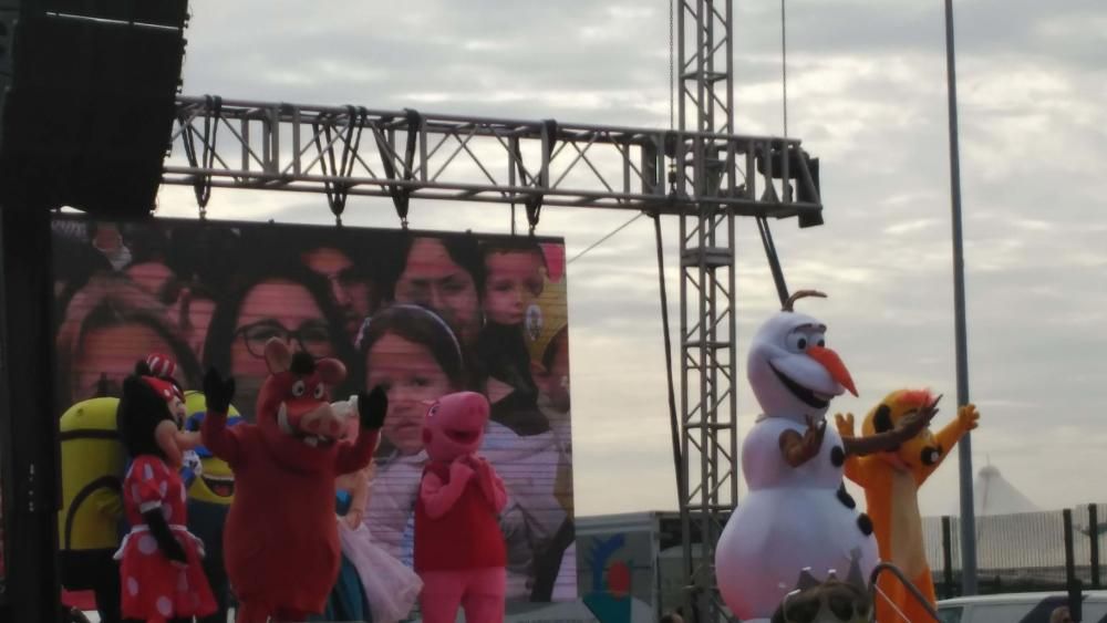 Llegada de los Reyes Magos a Las Palmas de Gran Canaria 2017