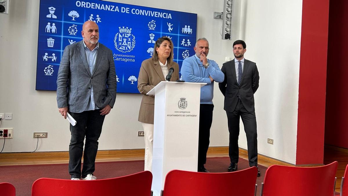 Presentación de la nueva Ordenanza de Convivencia Ciudadana del Ayuntamiento de Cartagena