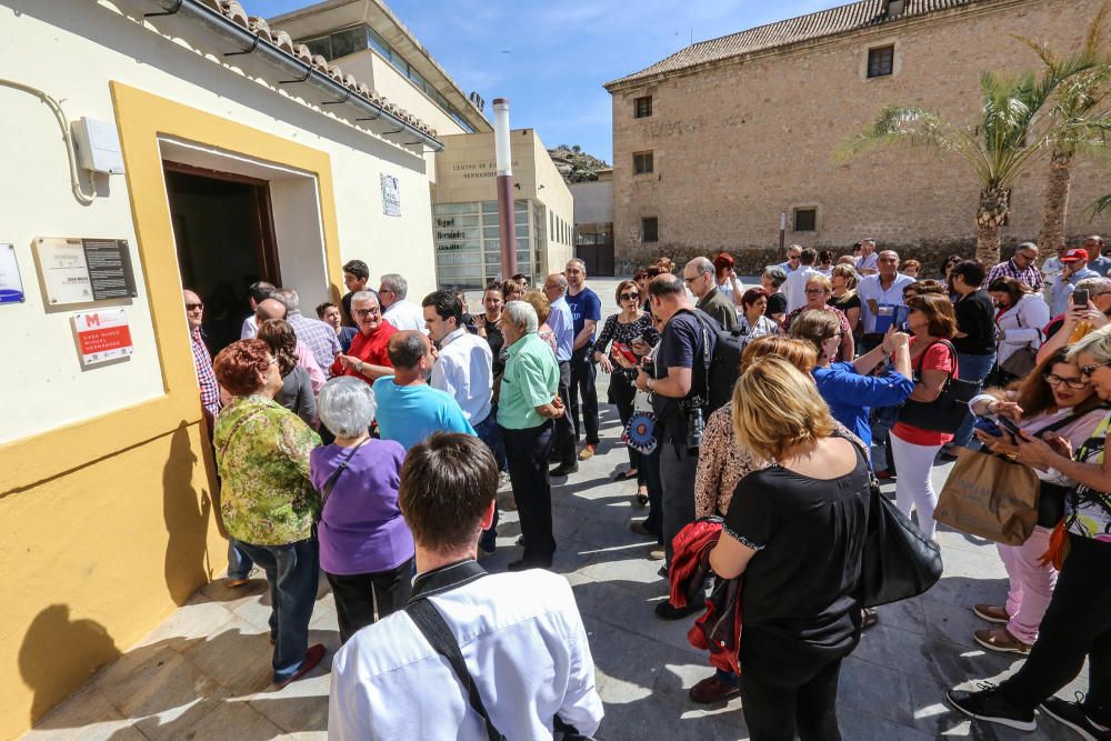 Visita de Pedro Sánchez a Orihuela