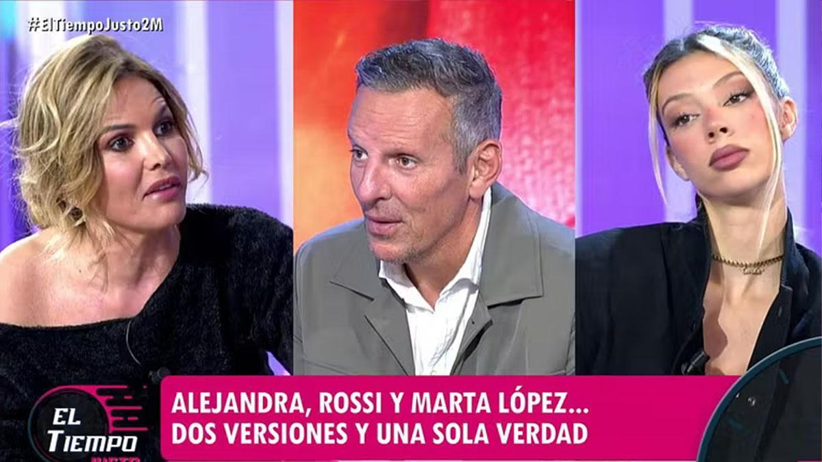 Trifulca entre Marta López y Alejandra Rubio