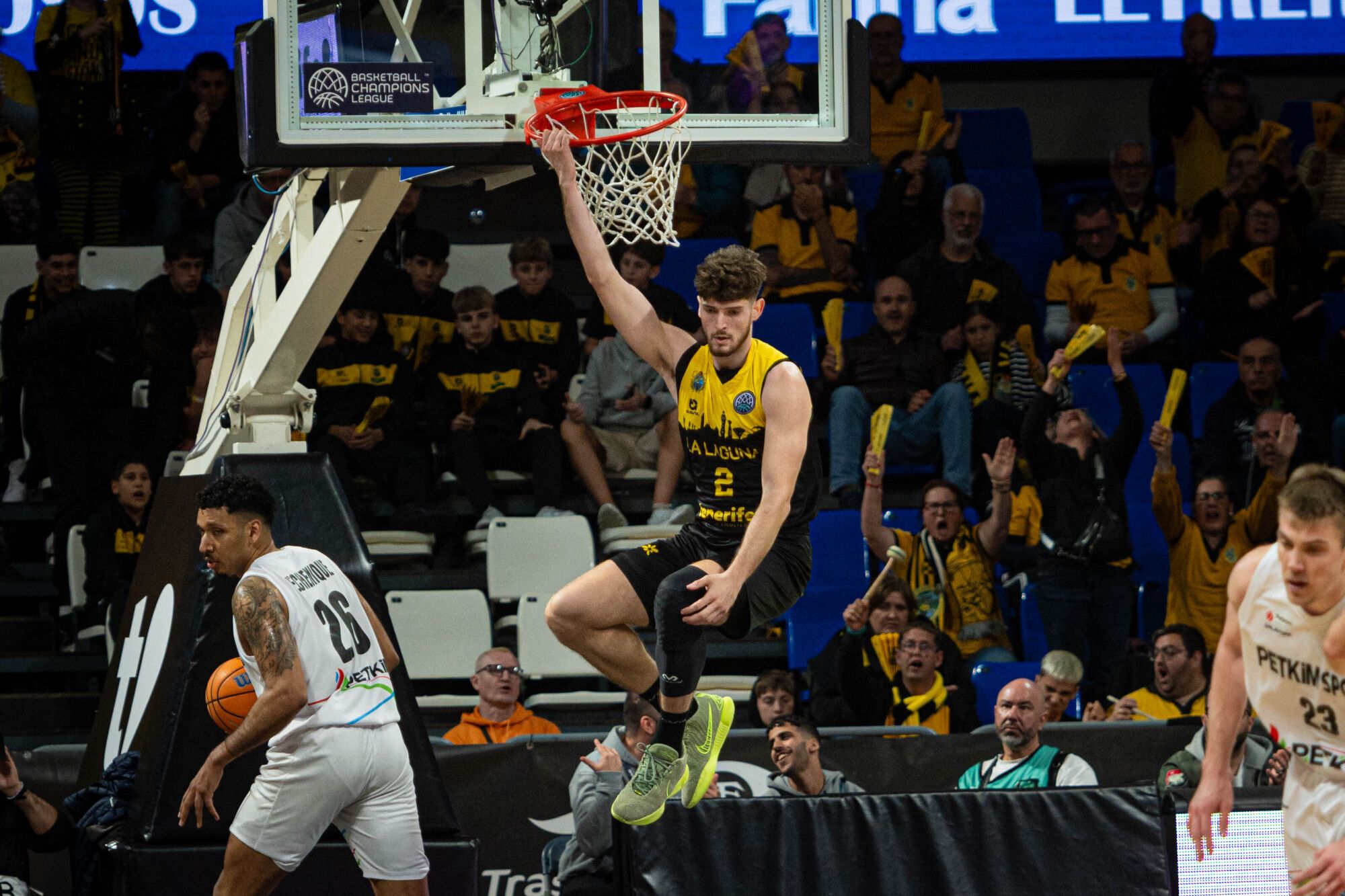 Partido La Laguna Tenerife - Aliaga Petkim Sport del Round of 16 de la BCL  | 04/03/2025 | Fotógrafo: Rafael Arturo Jiménez Rivero