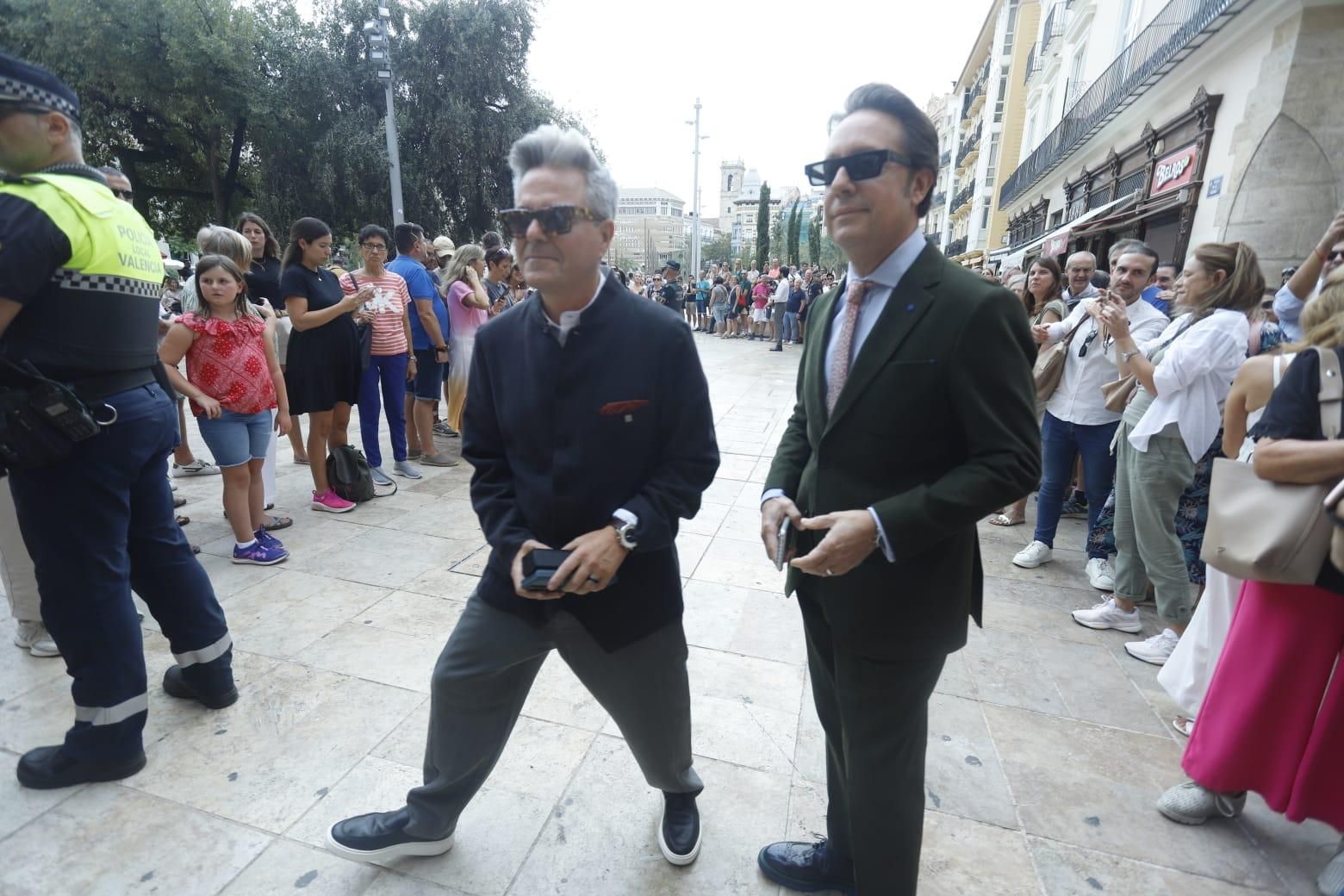 Así ha sido la llegada de los invitados a la boda real en València