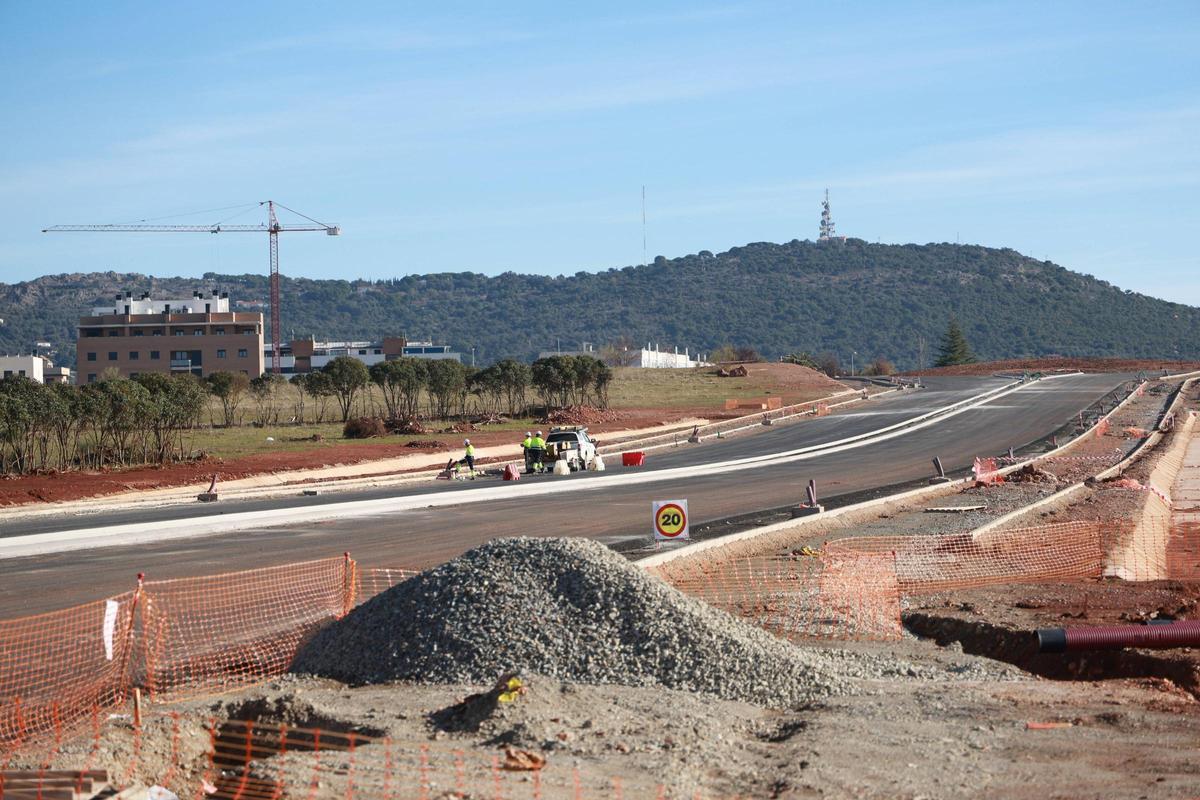 Galería | Visita a las obras de la Ronda Sur de Cáceres