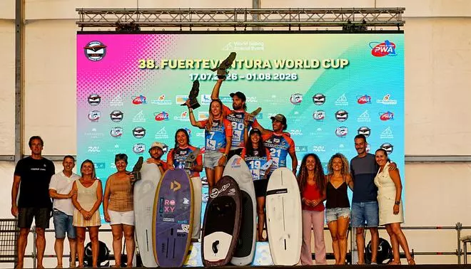 Fuerteventura clausura el 38º edición de Windsurfing & Wingfoil