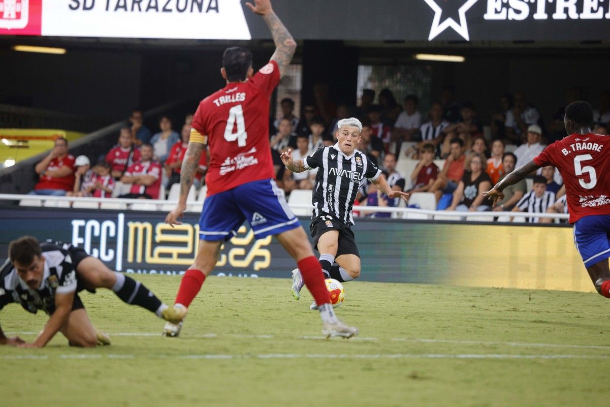 La victoria del FC Cartagena sobre el Tarazona, en imágenes