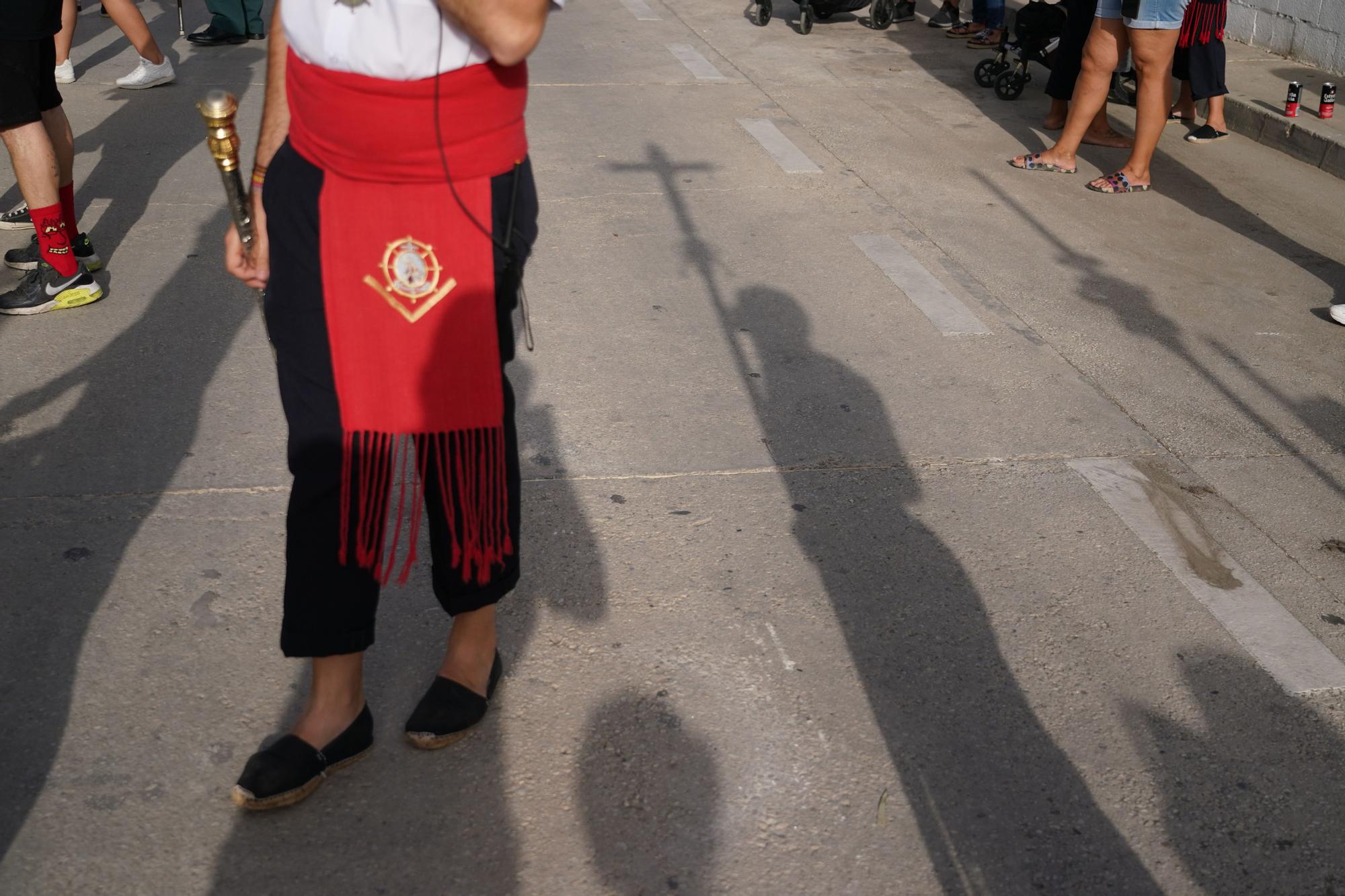 Procesión terrestre y marítima de la Virgen del Carmen de El Palo