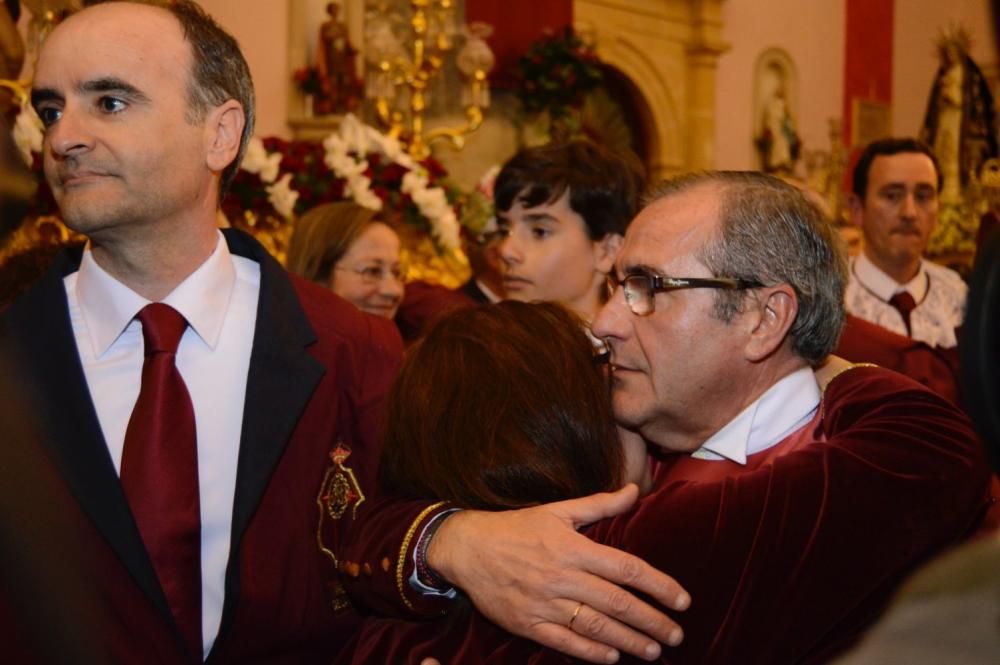 La procesión del Perdón se queda en San Antolín