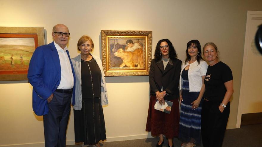 Pérez Simón pone su colección al servicio de Avilés: "Todo lo que tengo en Asturias se podrá ver la ciudad todos los años"