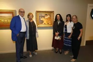 En imágenes: Así fue la visita de Pérez Simón a Avilés