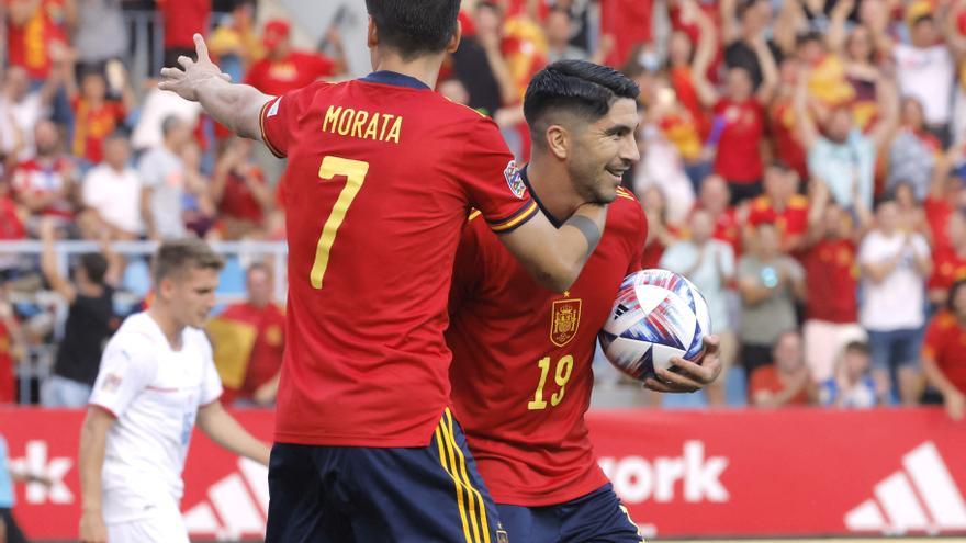Liga de Naciones | España-República Checa, en imágenes