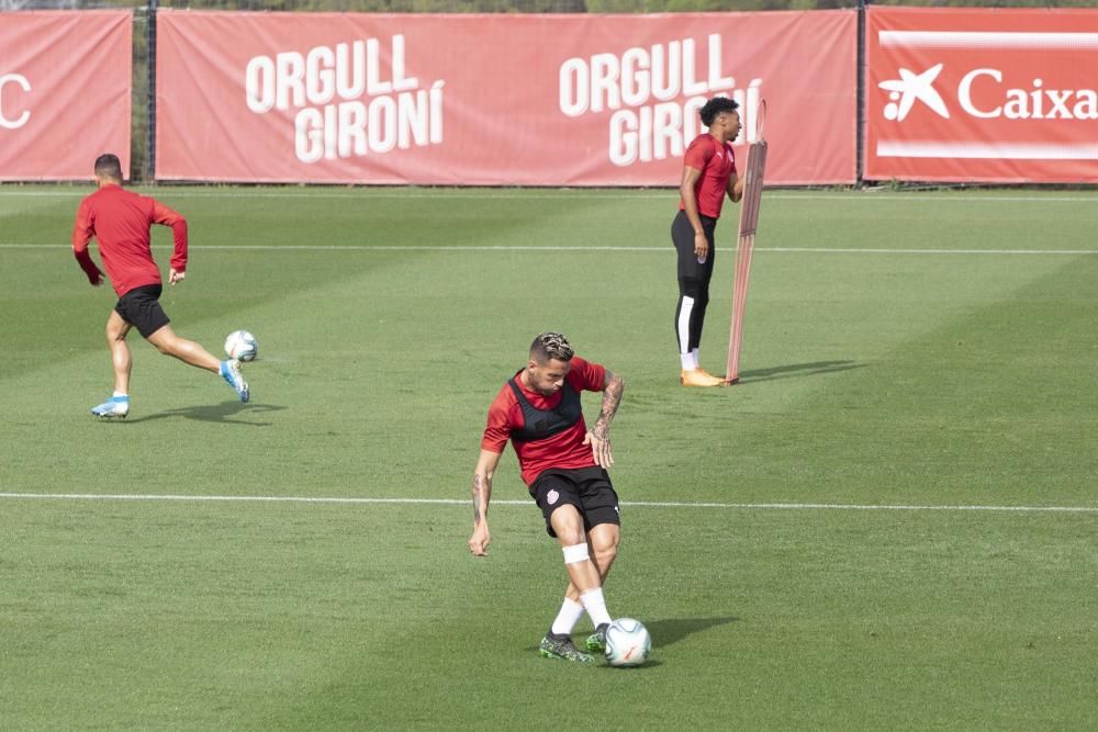 Entrenament del Girona FC