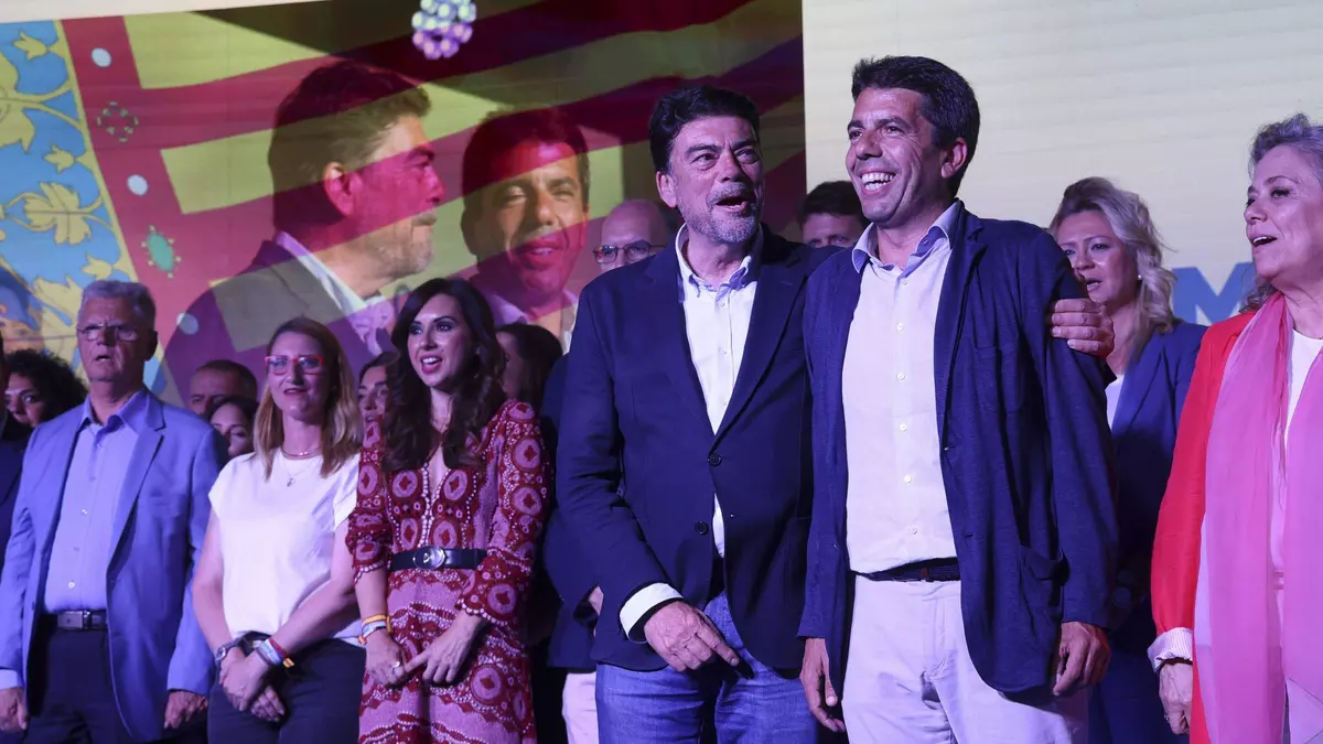Mazón y Barcala piden la máxima movilización para lograr el cambio en el cierre de campaña
