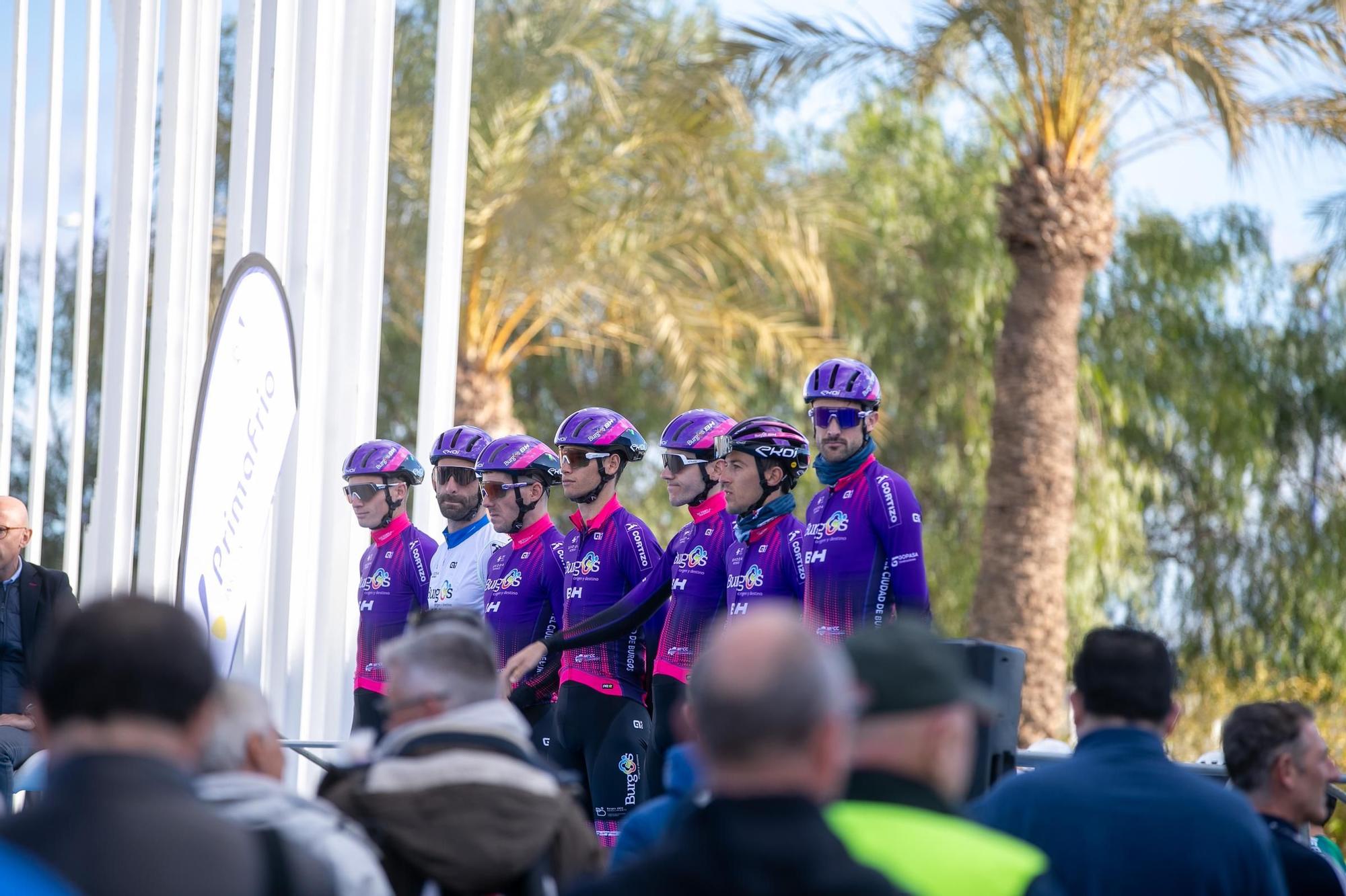 FOTOS: Así ha sido la salida de la Vuelta Ciclista a la Región de Murcia