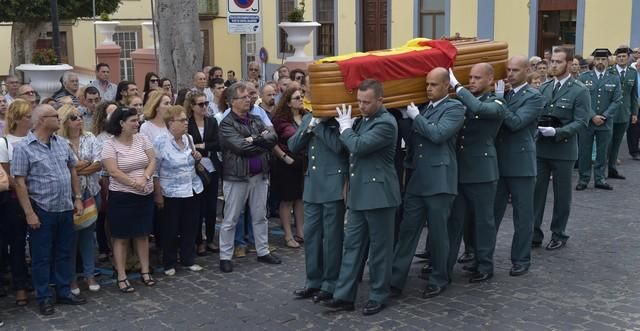 Honras fúnebres al guardia civil Ulises García