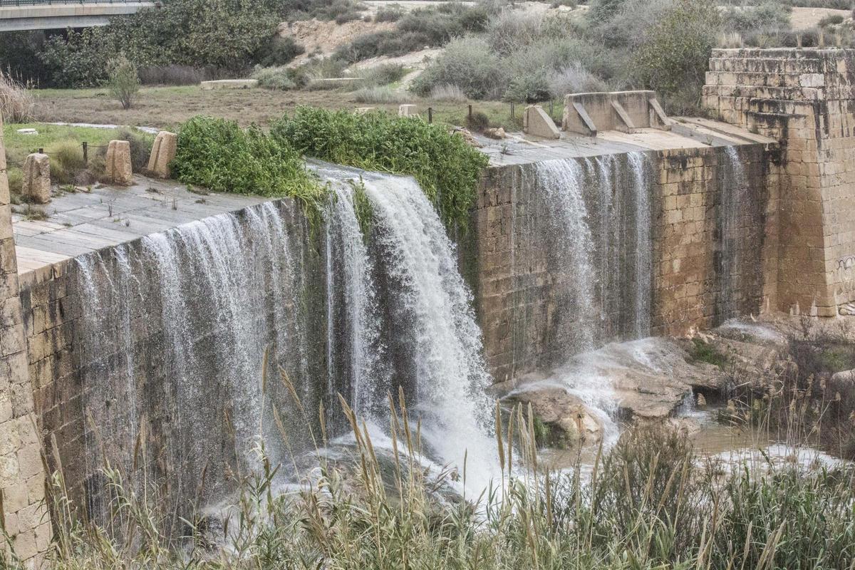 Presa del rio Seco, a su paso por Mutxamel, en una imagen de archivo