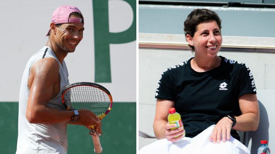 carla suarez navarro rafael nadal