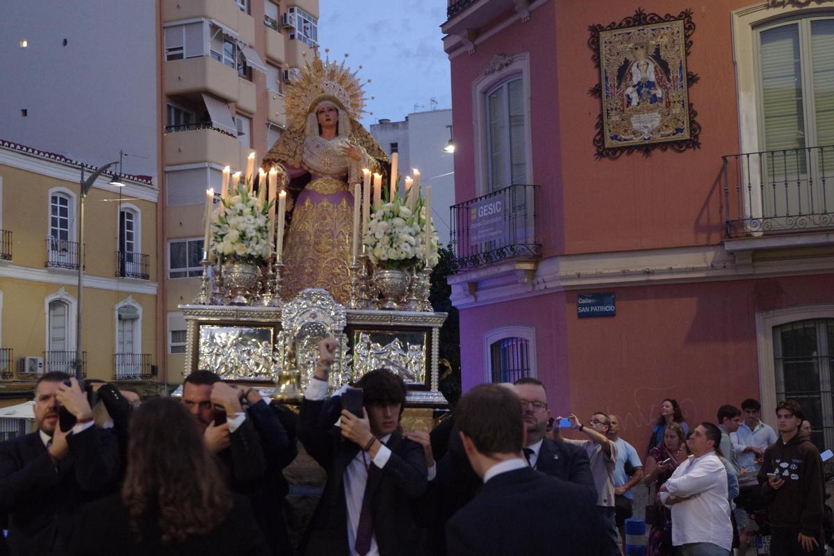 Traslado de María Santísima de Gracia al Santuario de la Victoria