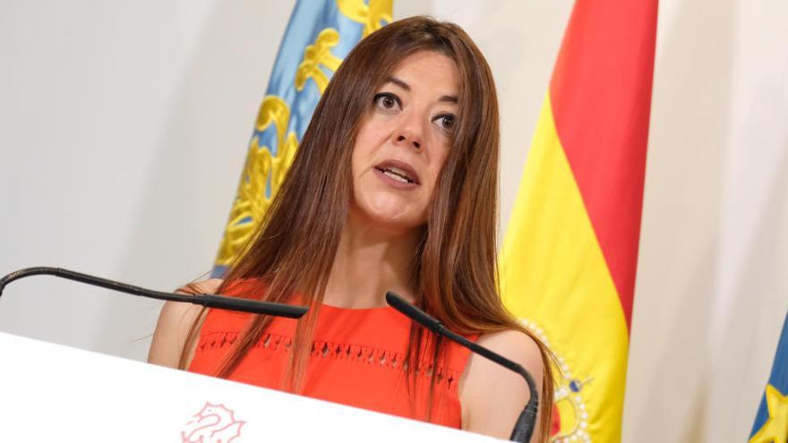 La consellera Carolina Pascual ha intervenido en una comisión de las Cortes Valencianas