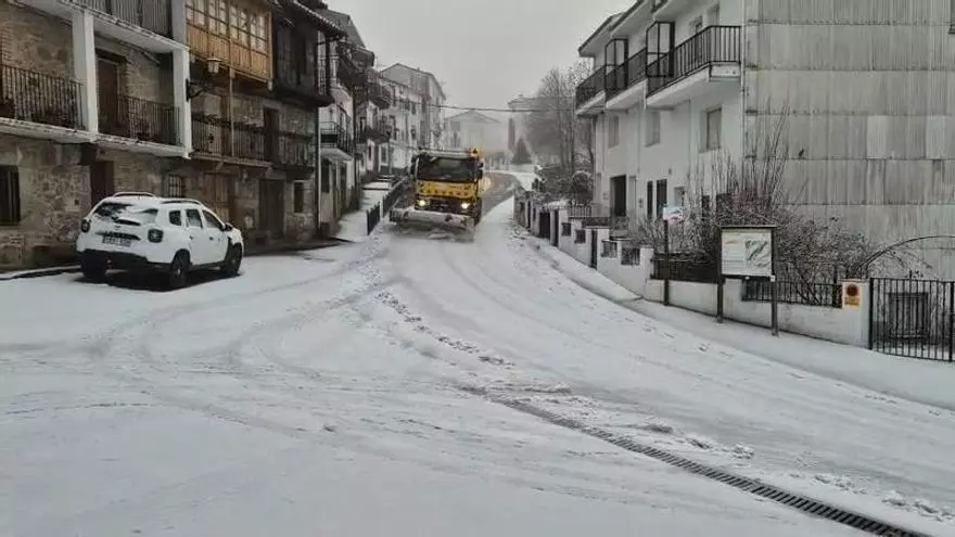 Vídeo | Así nieva en La Garganta